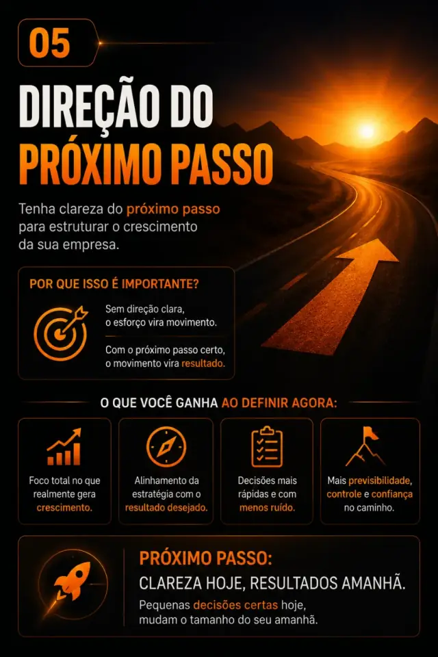 Entregável 05: Direção do próximo passo